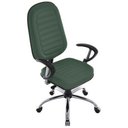 Ver imagem 1 de Cadeira para Escritório Presidente Gomada Linha Blenda Verde