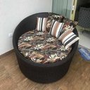 Ver imagem 5 de Kit com 4 Espreguiçadeiras, 1 Balanço Hungria, 1 Chaise e Mesa Centro Trama Original