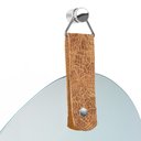 Ver imagem 3 de Espelho Decorativo Life Alça Corino Rajado 60x45cm Orgânico