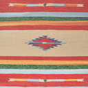 Ver imagem 1 de Tapete Kilim Algodao 100x140 DES004