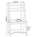 Ver imagem 7 de Estante Escrivaninha Simba Areia Fosco - Reller