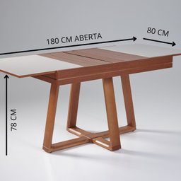 Mesa Caroline 1,20 - Mel - Vd Off - 4