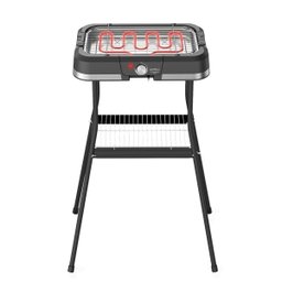 Churrasqueira Elétrica Bcq90 1500w Britânia Suporte com Prateleira Bandeja Removível 220v - 1