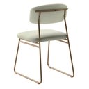 Ver imagem 2 de Cadeira Sala de Jantar Encosto e Assentos Estofados Linho Jaraguá