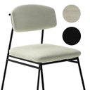 Ver imagem 5 de Cadeira Sala de Jantar Encosto e Assentos Estofados Linho Jaraguá