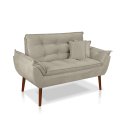 Ver imagem 1 de Kit 01 Namoradeira Opala + 02 Almofadas Cheias Suede