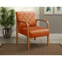 Ver imagem 1 de Kit 2 Poltronas Cadeira Decorativa Sala, Recepção Lara