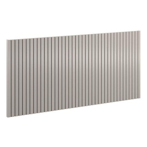 Painel de Parede Ripado 203,5x109x49cm Cinza sem Led - Matic Móveis