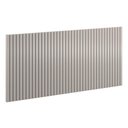 Ver imagem 1 de Painel de Parede Ripado 203,5x109x49cm Cinza sem Led - Matic Móveis