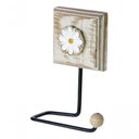 Ver imagem 3 de Kit Banheiro 5 Peças Artesanal Rústico Flor de Madeira 3d Anúncio com Variação Cor Branco