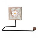 Ver imagem 7 de Kit Banheiro 5 Peças Artesanal Rústico Flor de Madeira 3d Anúncio com Variação Cor Branco