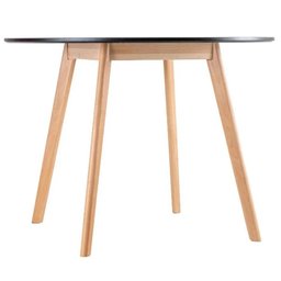 Conjunto Mesa Jantar Leda 90 cm + 4 Cadeiras Leda Saarinen Preta - 6