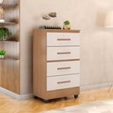 Ver imagem 1 de Cômoda para Quarto 4 Gavetas com Pés Lite