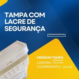 Balde 20l Retang P Fazer Queijo Kit 4 Pçs - 2