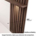 Ver imagem 2 de Rack com Painel Suspenso Tocantins 180 cm para TV de até 60 - Off White/Nogueira