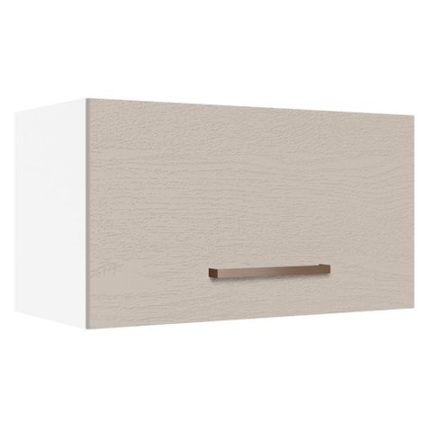 Armário Aéreo 60 Cm 1 Porta Basculante Branco/crema Agata Madesa