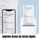 Ver mais imagens de Mini Impressora Térmica Bluetooth sem Fio Portátil - Azul