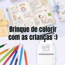 Ver imagem 7 de Mini Impressora Térmica Bluetooth sem Fio Portátil - Azul