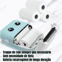 Ver imagem 6 de Mini Impressora Térmica Bluetooth sem Fio Portátil - Azul