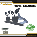 Ver imagem 5 de Suporte Mangueira Jardim 2 VASOS BRANCO ALL STYLE