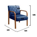 Ver imagem 3 de Kit 4 Poltronas Cadeira Decorativa Sala, Recepção Lara