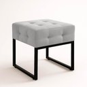 Ver imagem 5 de Puff Sala Decorativo Industrial Kit 2 Elisa Suede D03 - D’Rossi