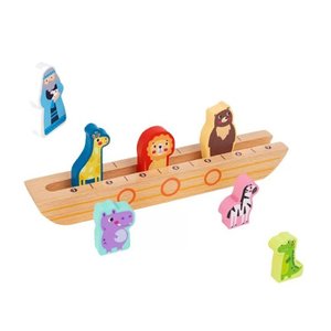 A Bordo da Arca de Noé, de Madeira, da Tooky Toy - Cód. Th351
