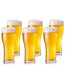 Jogo 6 Copos Lager Munich Tulipa Chopp Cerveja Vidro 195ml - 1