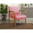 Ver imagem 2 de Kit 4 Poltronas Cadeira Decorativa Sala, Recepção Lara