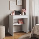 Ver imagem 1 de Escrivaninha para Escritório Thiene 1 Gaveta 68,3cm Branco