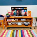 Ver imagem 1 de Rack de TV 3 Nichos Woods Carvalho e Preto