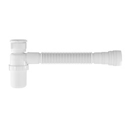 Sifão Sanfonado Universal com Copo Astra - 1