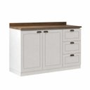 Ver imagem 6 de Cozinha Compacta Modulada 2 Balcões com Tampo de 25mm Fretes Americana Branco