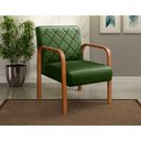 Ver imagem 2 de Kit 4 Poltronas Cadeira Decorativa Sala, Recepção Lara