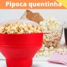 Pipoqueira Balde de Pipoca Silicone para Micro-ondas - 4