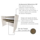 Ver imagem 7 de Escrivaninha/Mesa Infantil com Regulagem de Altura 100cm Branco e Carvalho Mel