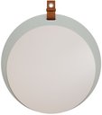 Ver imagem 1 de Espelheira Espelho para Banheiro Lavabo Lua 60cm Pistache