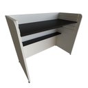 Ver imagem 5 de Escrivaninha/Mesa Infantil com Regulagem de Altura 100cm Branco e Preto
