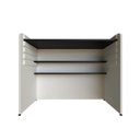 Ver imagem 6 de Escrivaninha/Mesa Infantil com Regulagem de Altura 100cm Branco e Preto