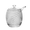 Açucareiro de Cristal Colmeia com Colher e Tampa 210ml - Lyor - 2