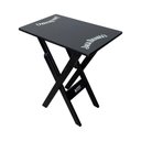 Ver imagem 1 de Mesa Aparador Dobrável Madeira 68x43 Personalizada Jack Preta - Tarimatã
