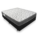 Ver imagem 1 de Cama Base Box Casal Preto Colchão Iso 100 D33 - Ortobom