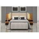 Ver imagem 1 de Cabeceira Cama Box Casal Monterrey com 2 Mesa de Cabeceira Novo Horizonte Cumaru