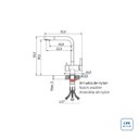Ver imagem 3 de Monocomando Tramontina Monde Filter Ultra em Aço Inox com Saída Adicional para Água Filtrada + Filtr