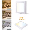 Ver imagem 2 de Plafon Sobrepor Quadrado 24W Dimerizável Smart WiFi Gaya GY9857