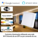 Ver imagem 3 de Plafon Sobrepor Quadrado 24W Dimerizável Smart WiFi Gaya GY9857