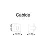 Kit 2 Cabides Inox Square Sq12560 Ducon Metais - 3