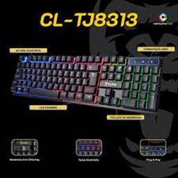 Teclado Gamer King Cl-tj8313 Clanm - Membrana - 2