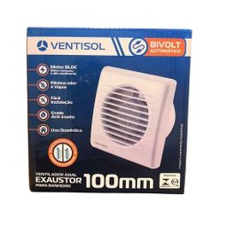 Exaustor para Banheiro Micro Ventilador Ventisol 100m 127v/220v Cor Branco - 2