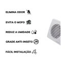 Ver imagem 4 de Exaustor para Banheiro Micro Ventilador Ventisol 100m 127v/220v Cor Branco